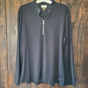 Greg Norman Womens Solar XP  Pullover Golf Shirt, Size Large